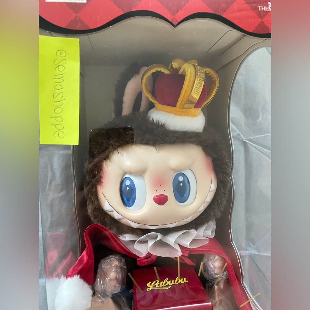 Labubu Let’s Checkmate King Plush POP MART NIB Sealed